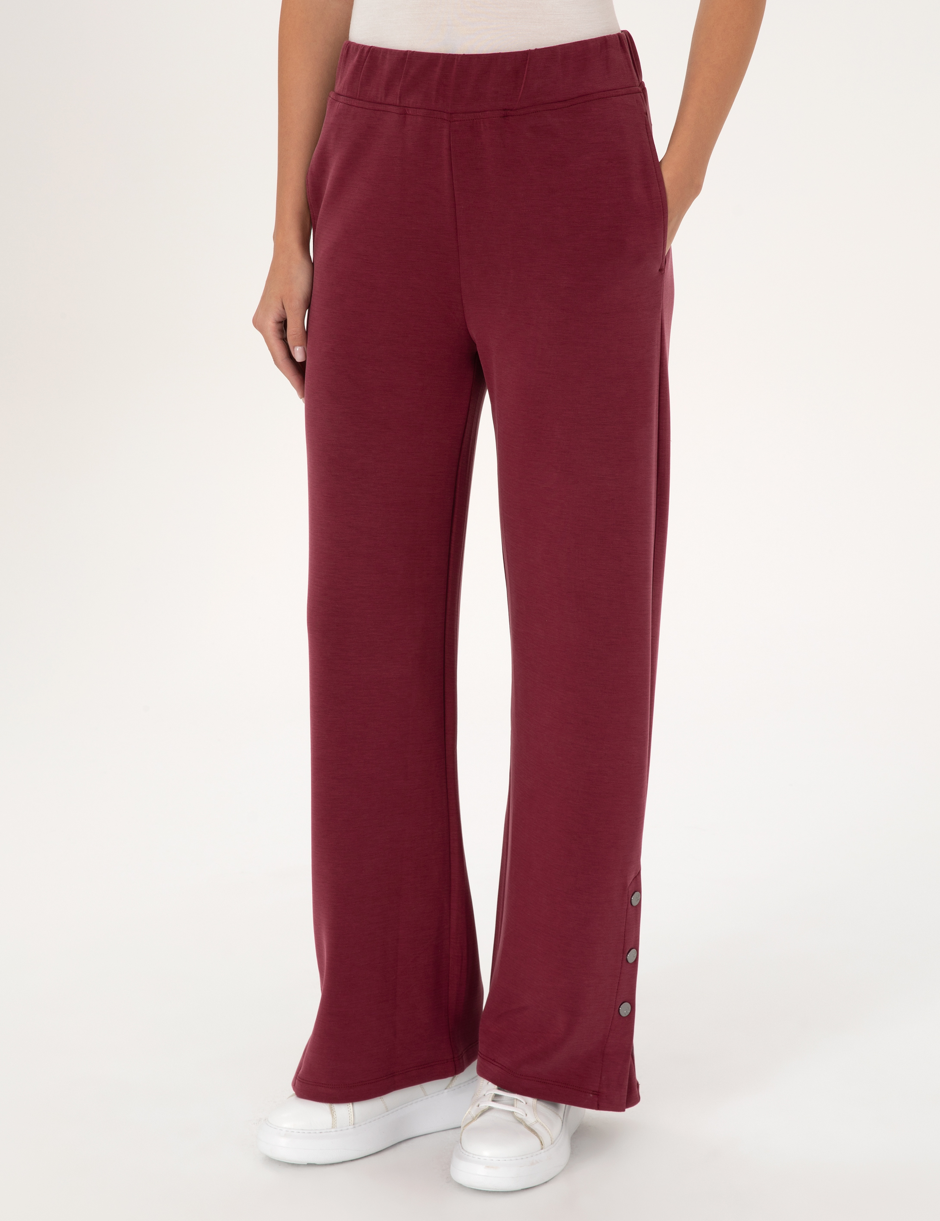 Vişne Flare Fit Eşofman Altı - Image 2