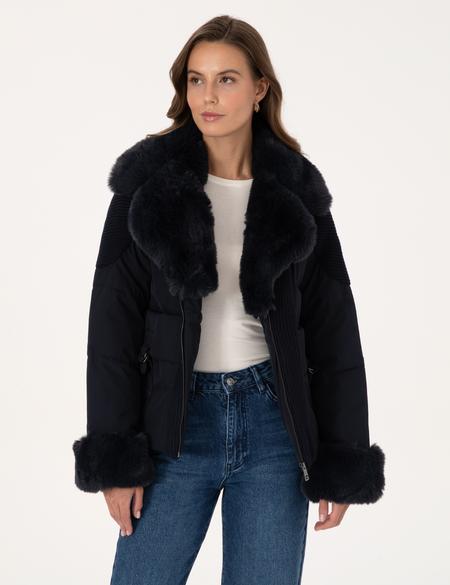 Lacivert Comfort Fit Mont - 50308949016