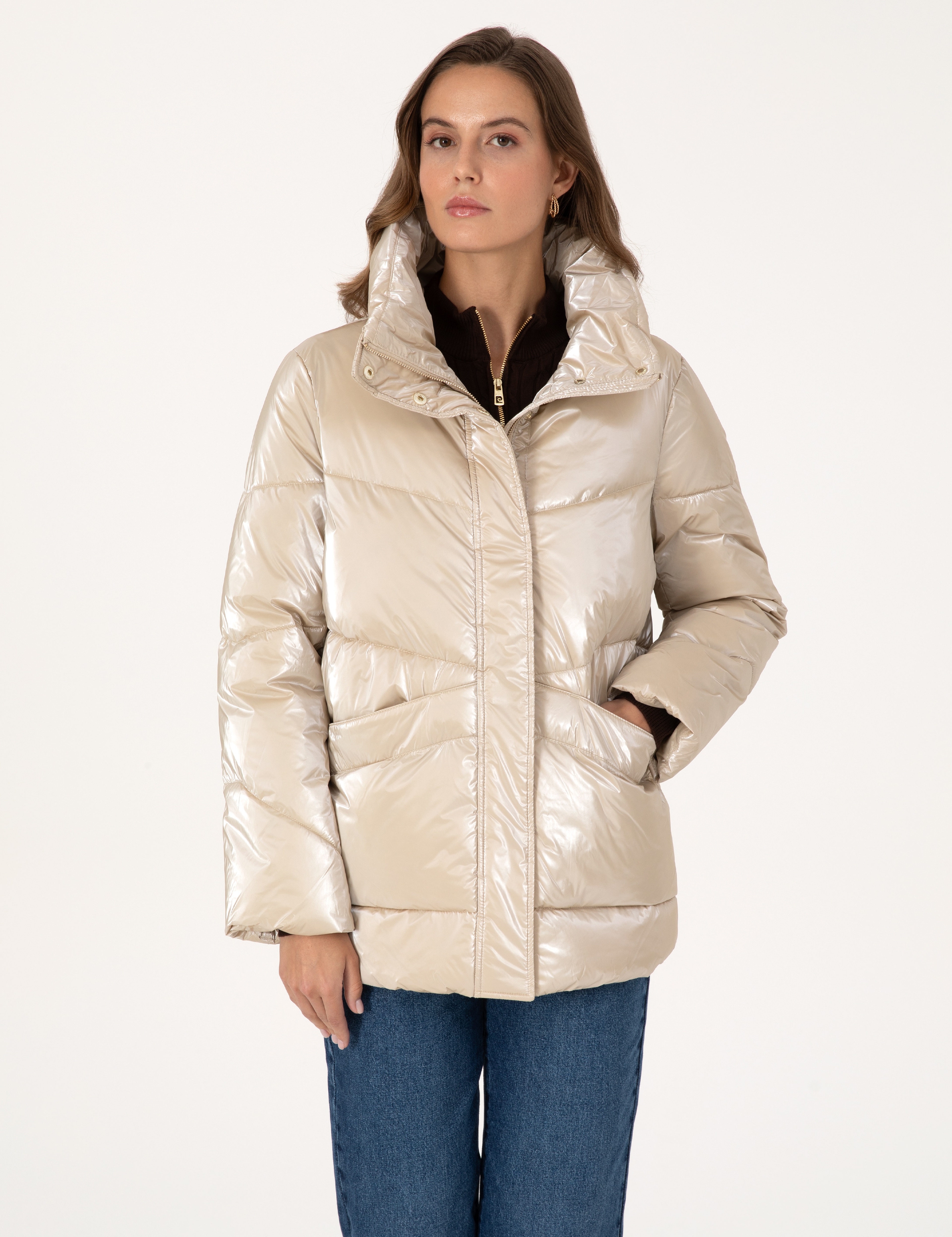 Bej Comfort Fit Mont - Image 1