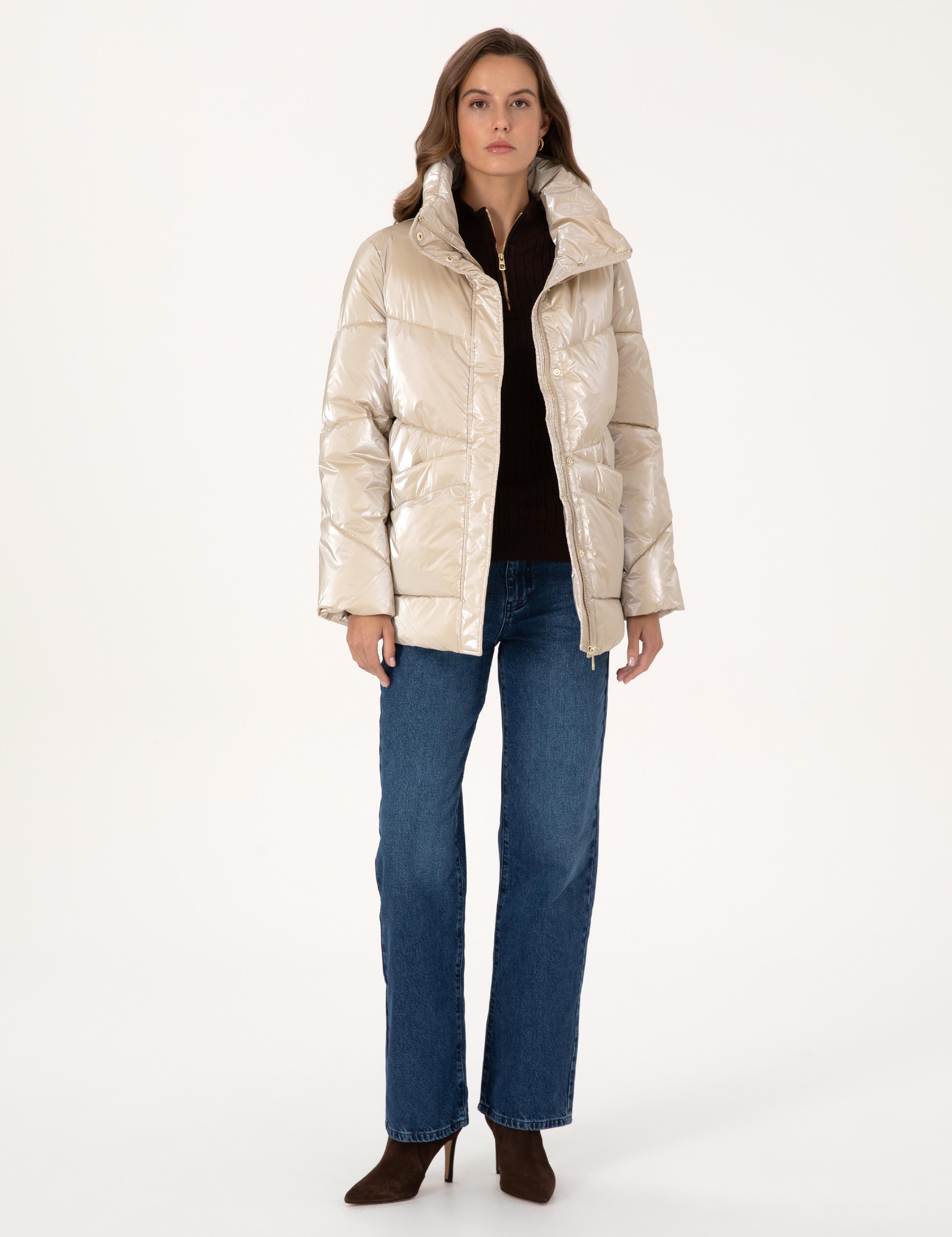 Bej Comfort Fit Mont