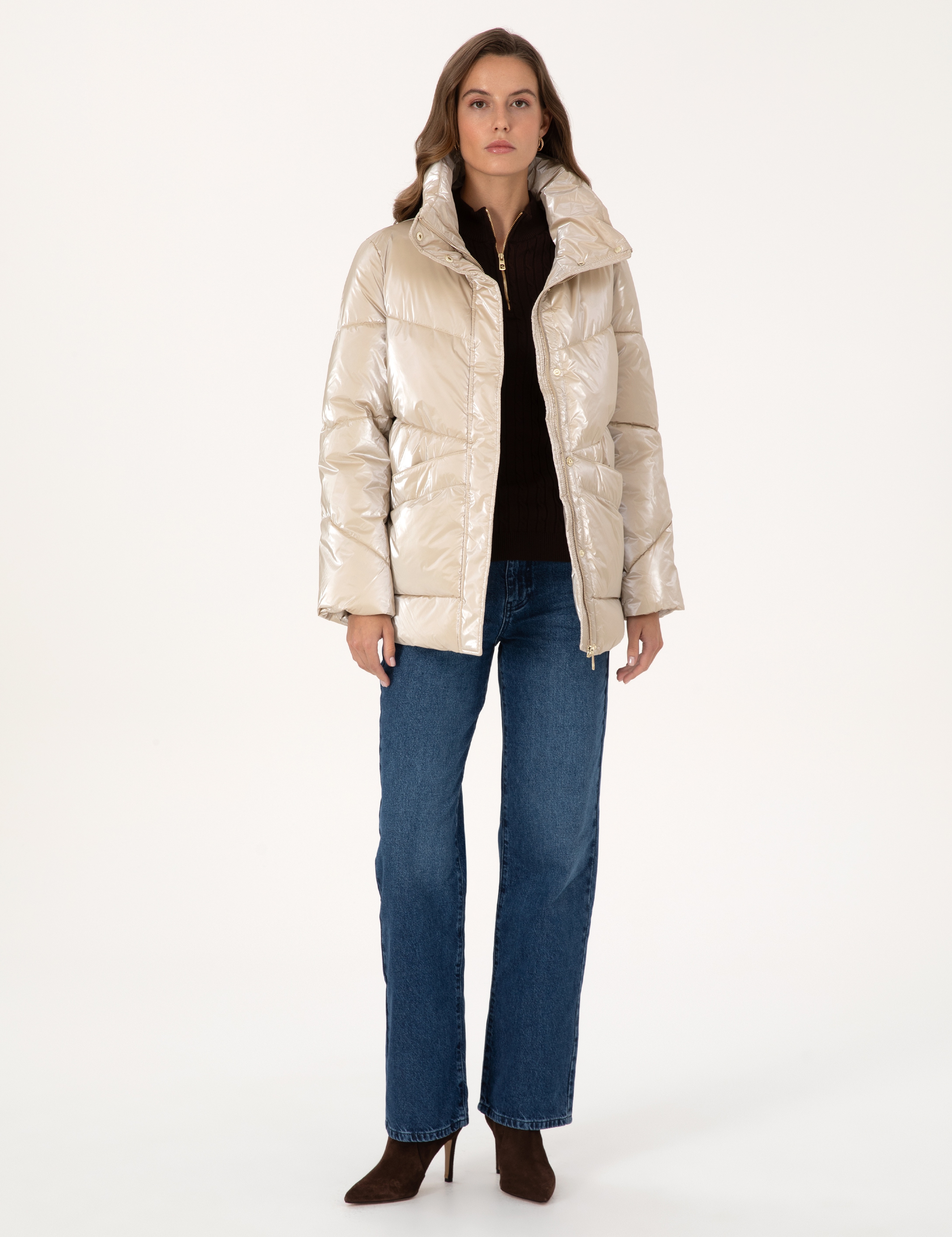 Bej Comfort Fit Mont - Image 5