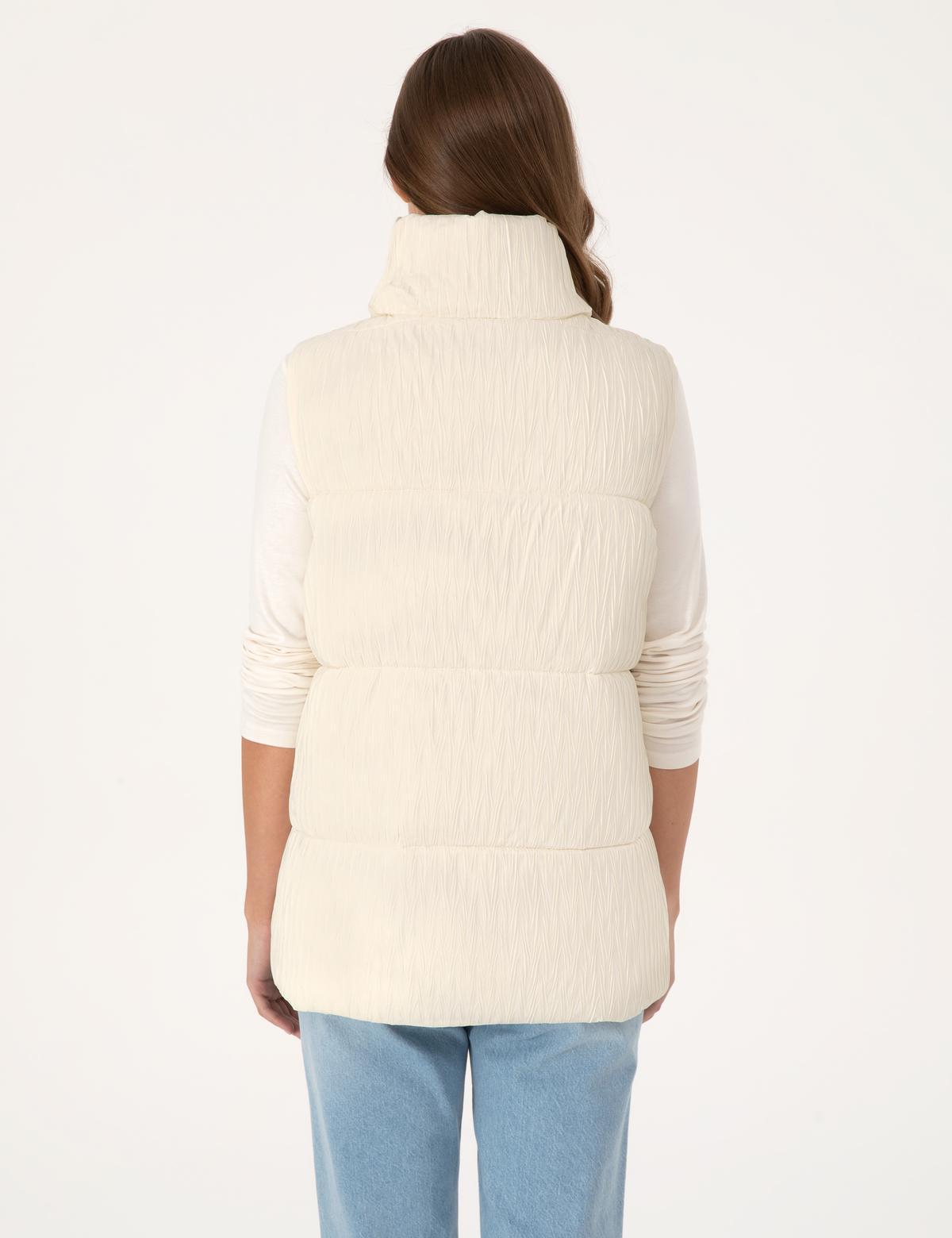 Ekru Regular Fit Yelek - 50308957019