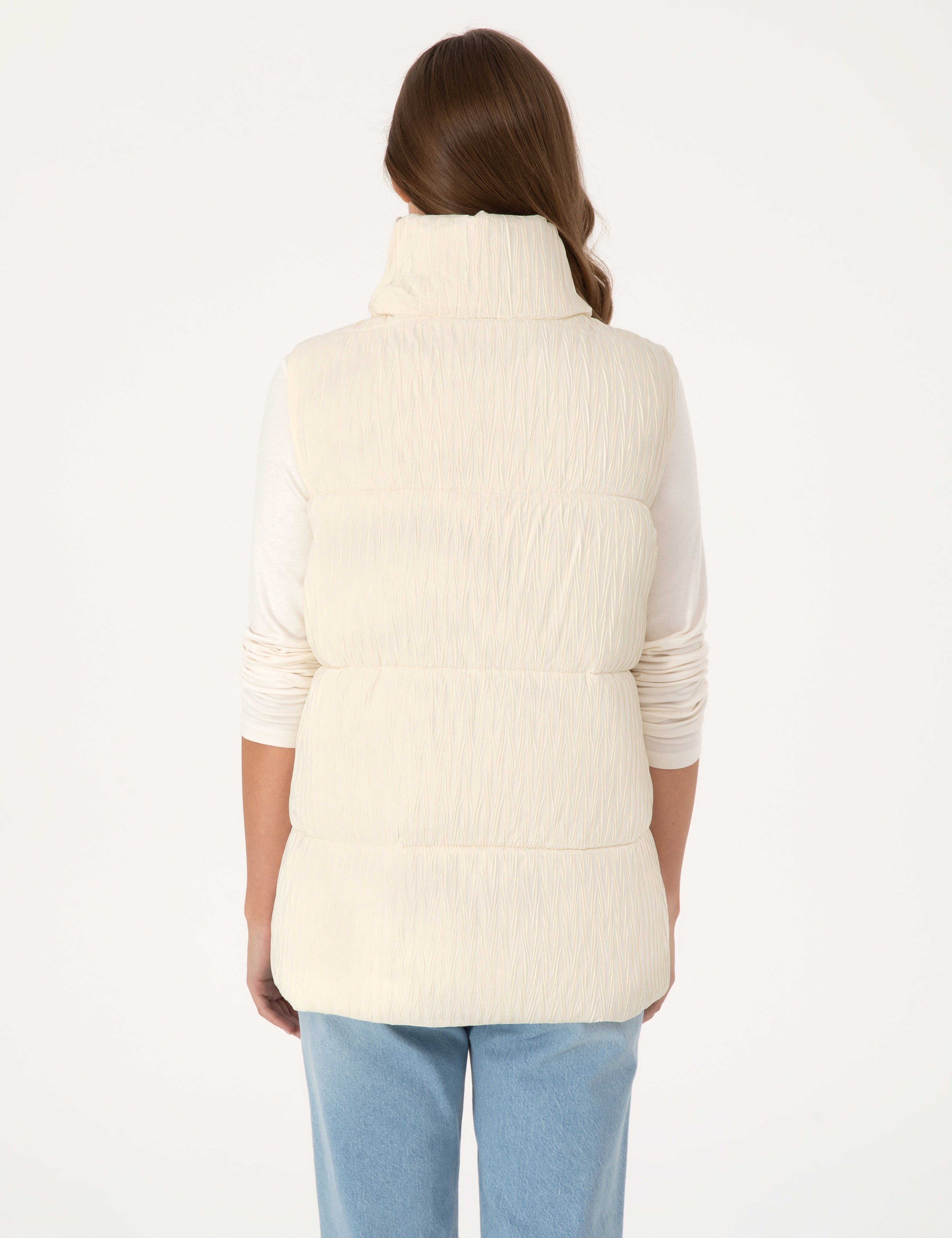 Ekru Regular Fit Yelek