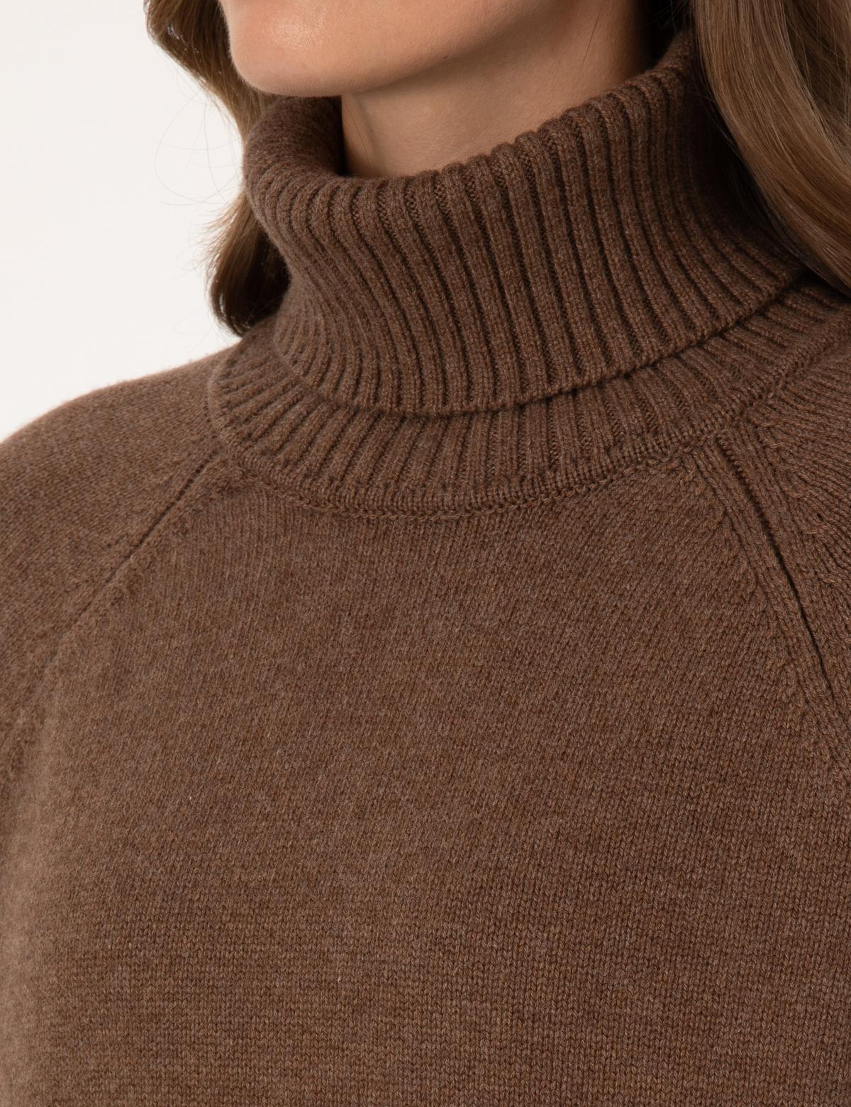 Kahverengi Comfort Fit Kazak - 50316667012