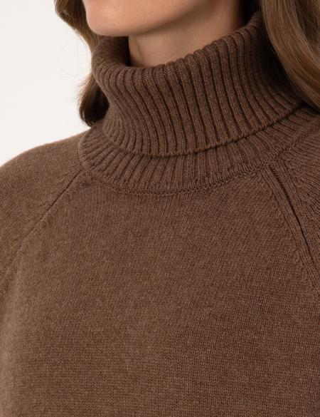 Kahverengi Comfort Fit Kazak - 50316667012