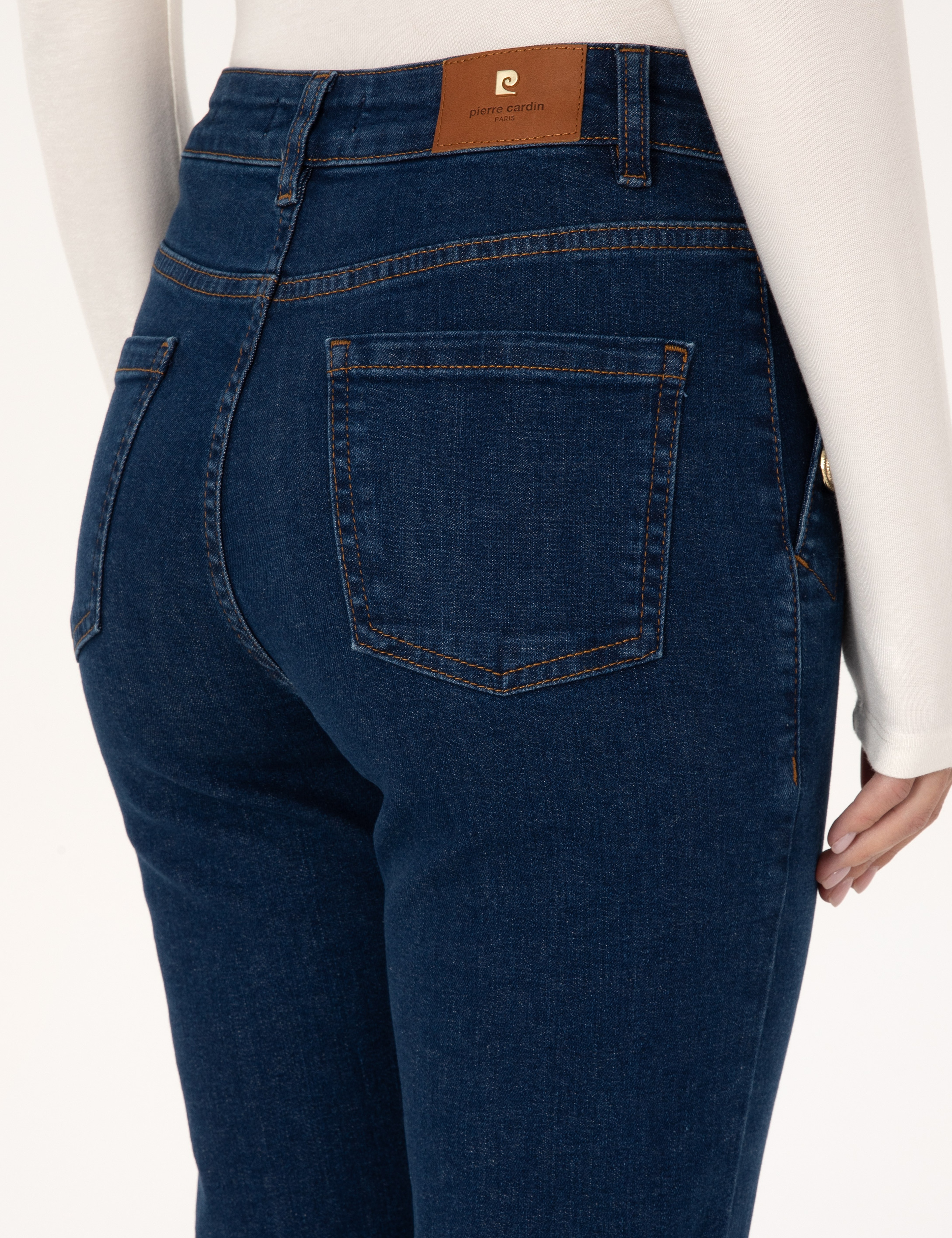 Saks Flare Fit Jean Pantolon - Image 6