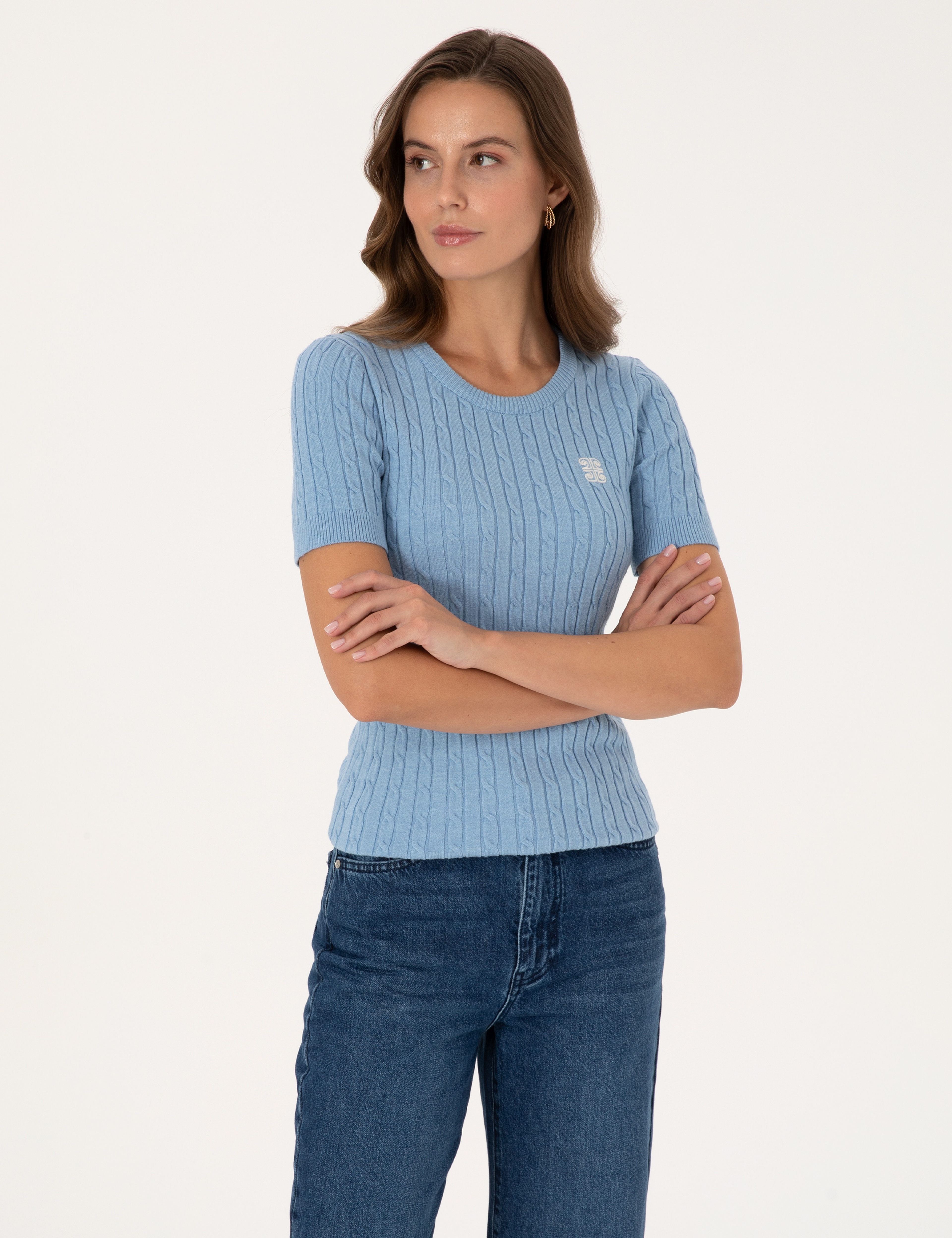 Mavi Slim Fit Basic Kazak - Image 3