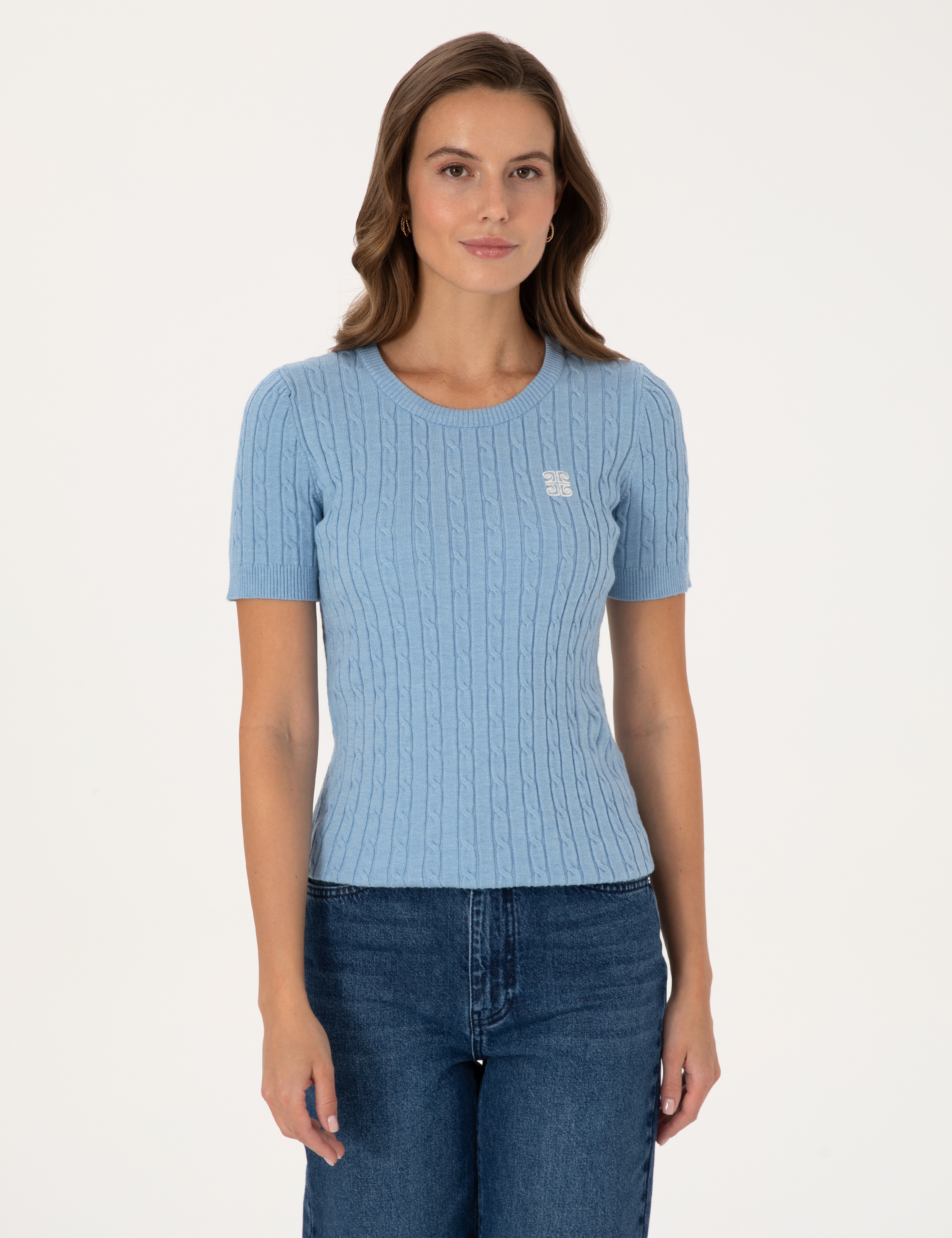 Mavi Slim Fit Basic Kazak - Image 1