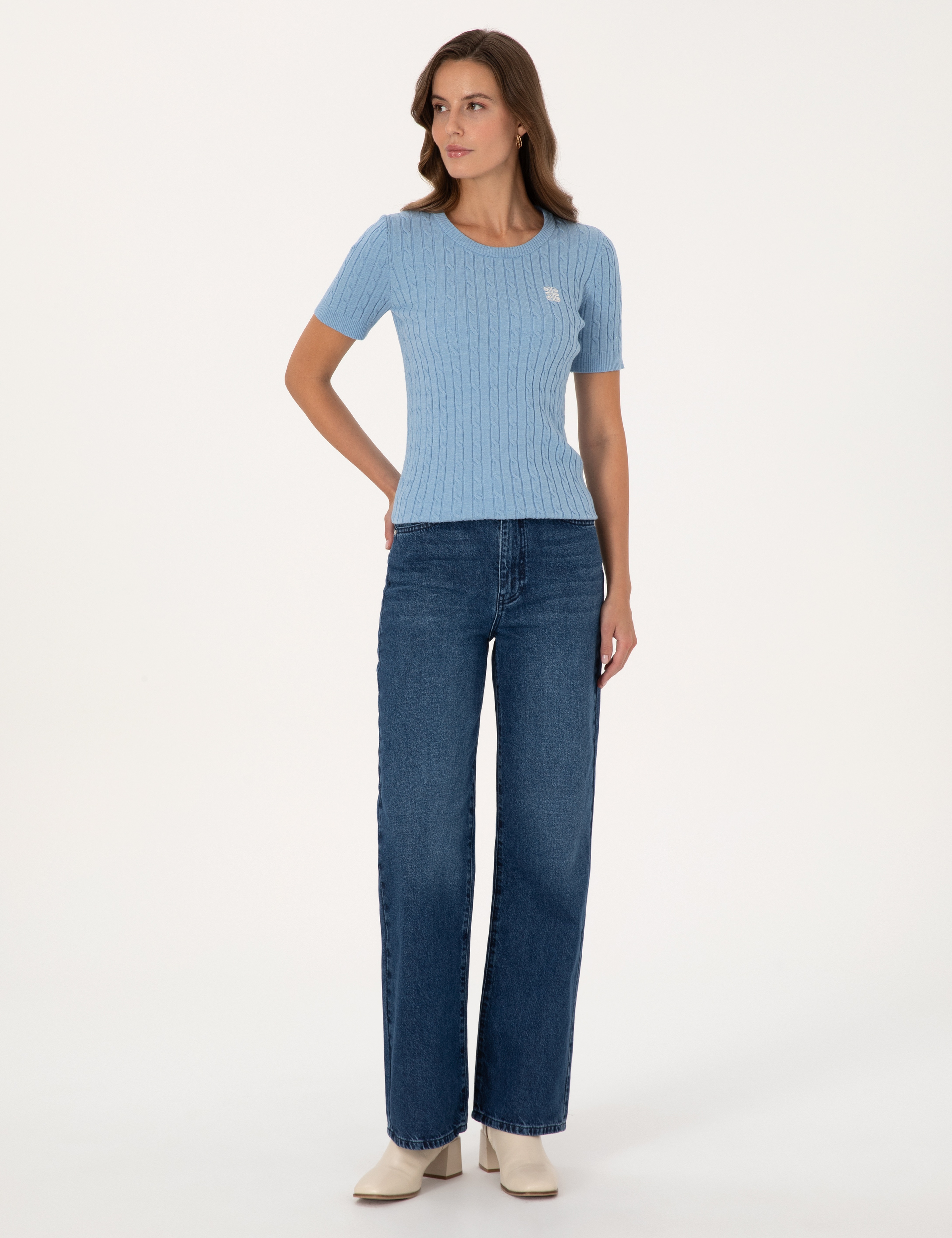 Mavi Slim Fit Basic Kazak - Image 4