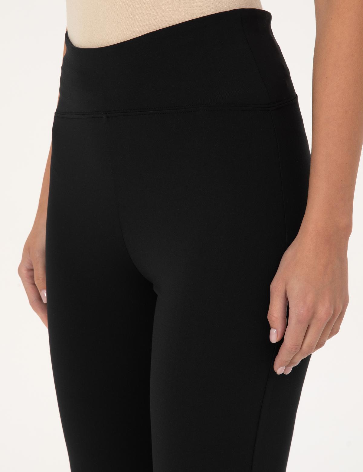 Siyah Flare Fit Tayt - 50314957017