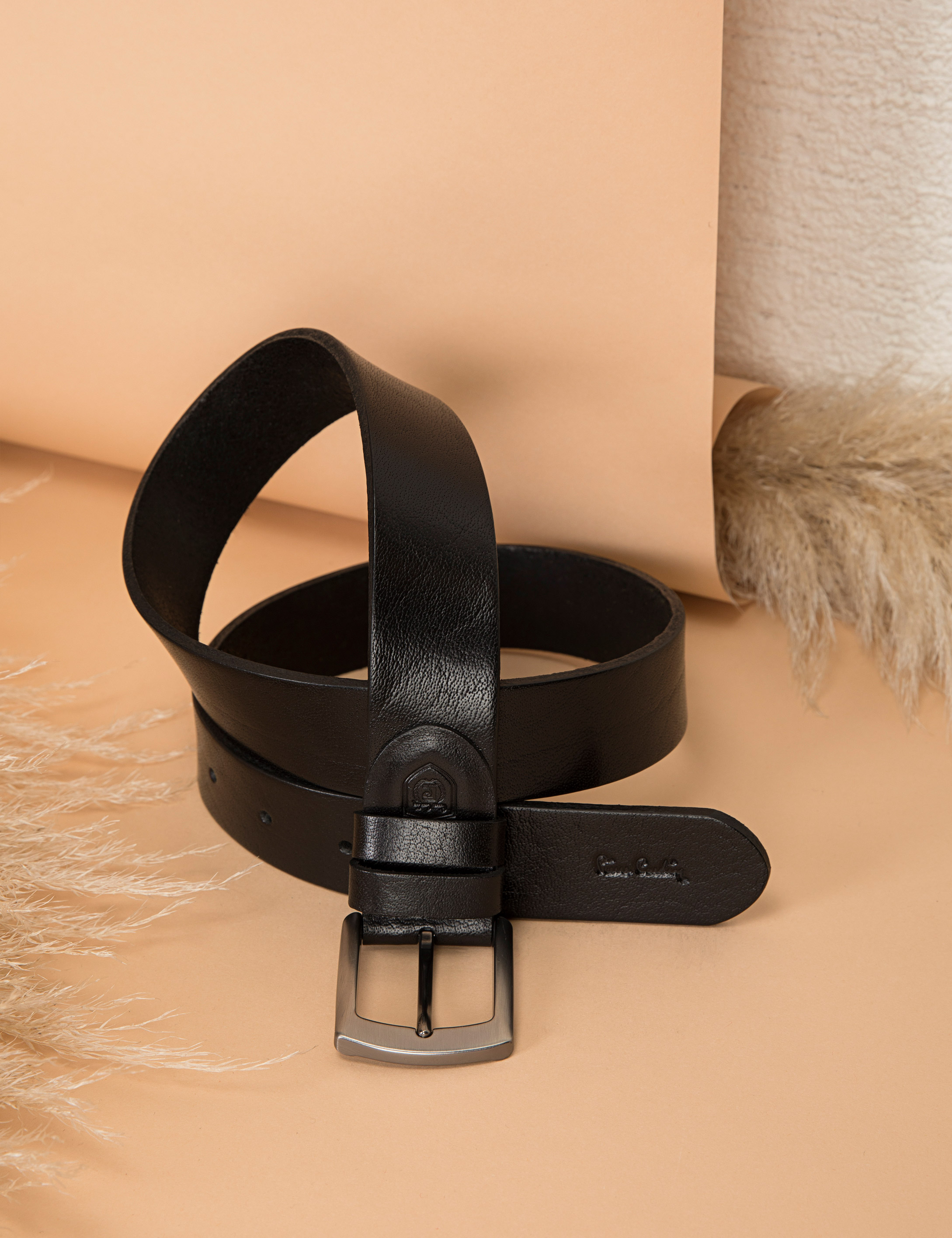 Siyah Denim Kemer - 50236357002