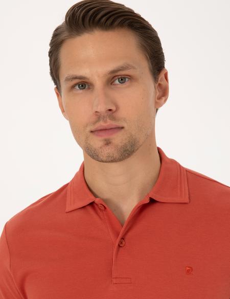 Kiremit Slim Fit Basic Tişört - 50325323084