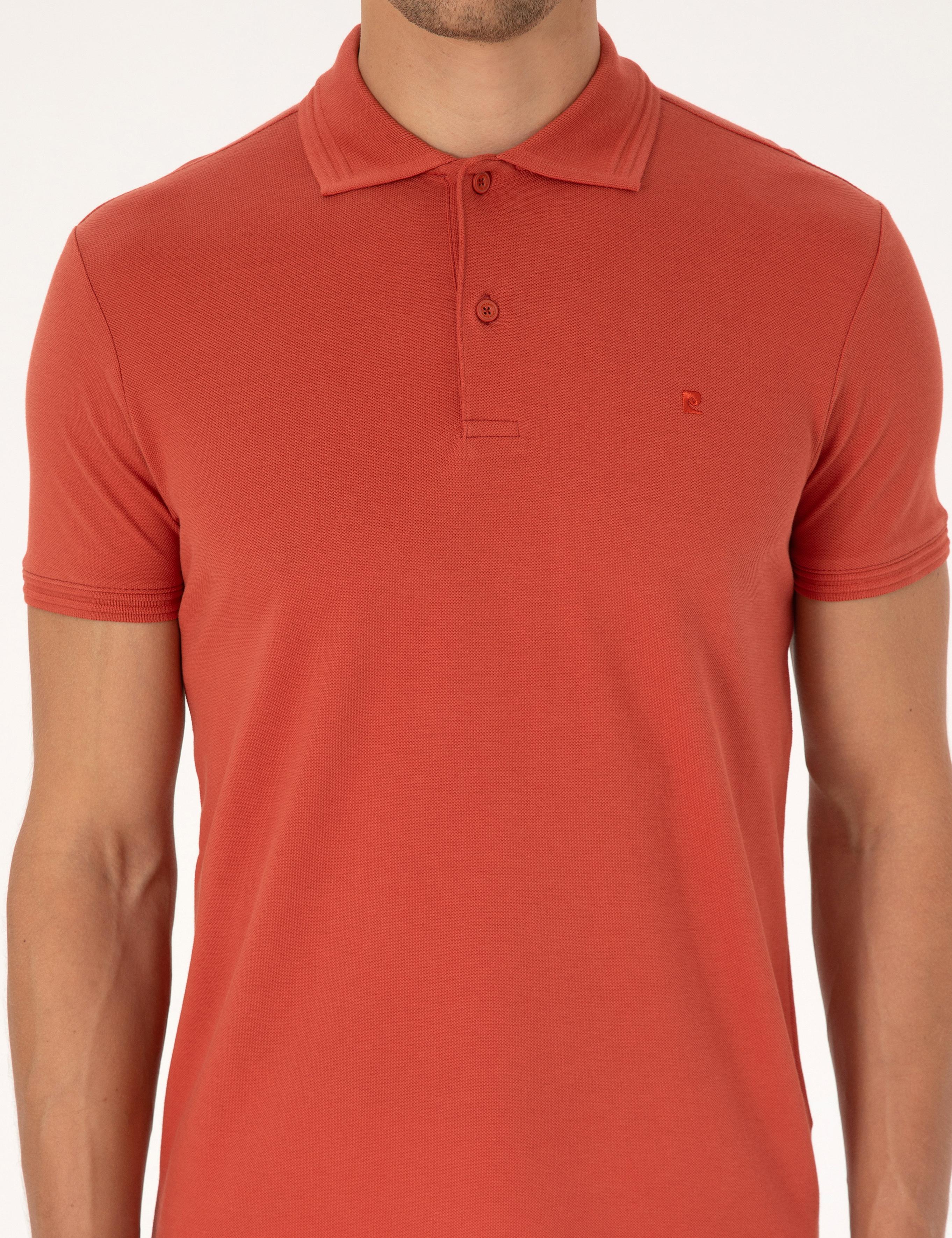 Kiremit Slim Fit Basic Tişört