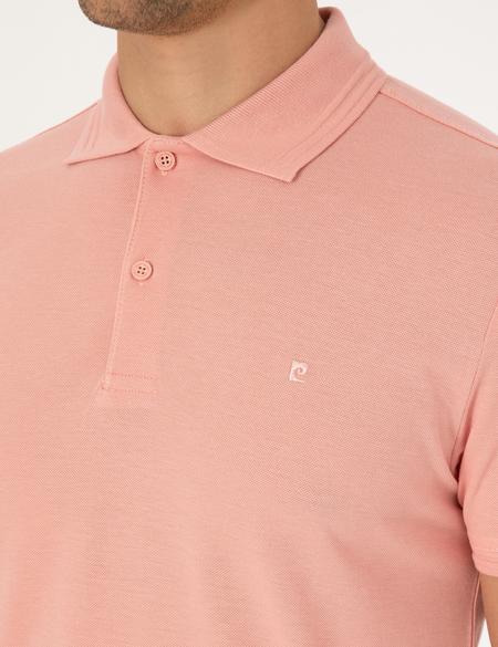 Gül Kurusu Slim Fit Basic Tişört - 50325323070