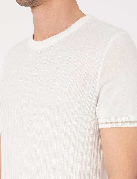 Ekru Slim Fit Kazak - 50303616001