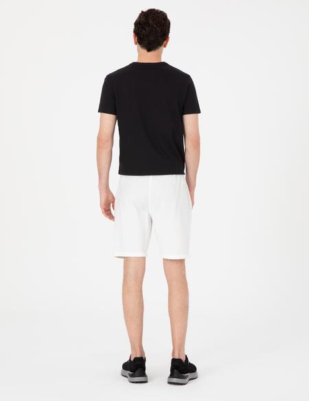 Ekru Regular Fit Örme Şort - 50310567029