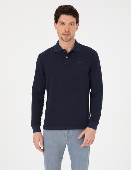 Lacivert Regular Fit Sweatshirt - 50311657007