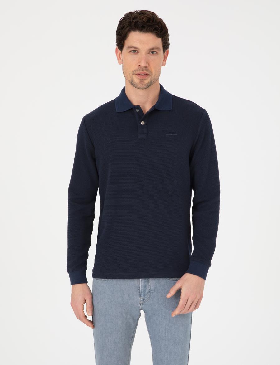 Lacivert Regular Fit Sweatshirt