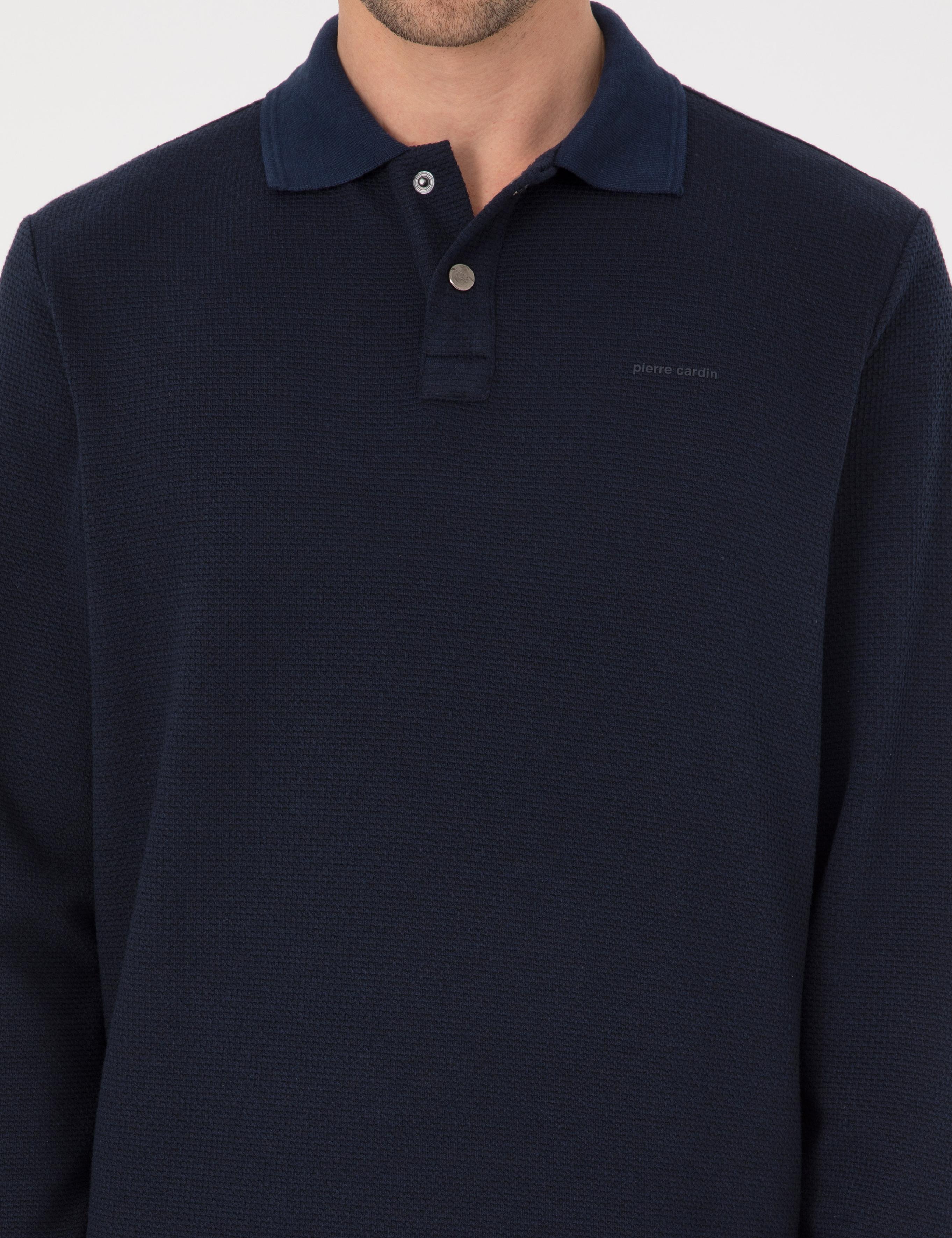 Lacivert Regular Fit Sweatshirt