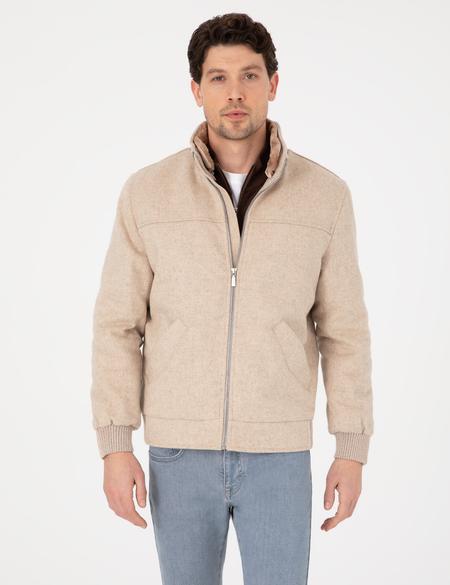 Krem Kaşe Mont - 50312084012