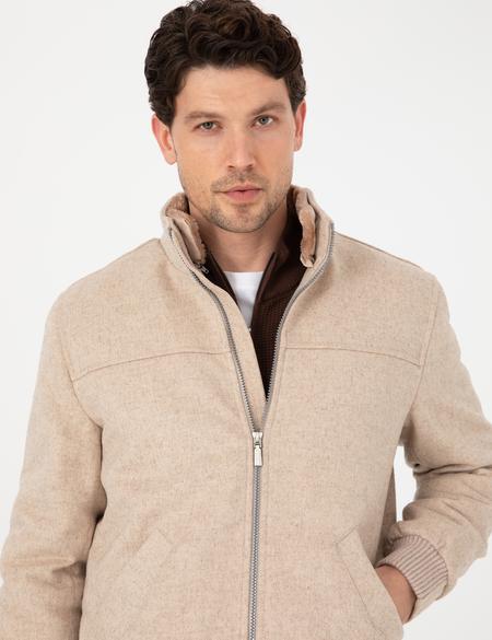 Krem Kaşe Mont - 50312084012