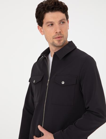 Siyah Regular Fit Ceket - 50311894005