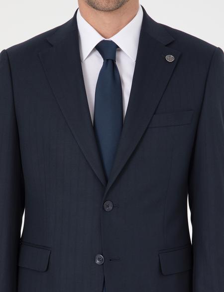 Lacivert Slim Fit Takım Elbise - 50311526047