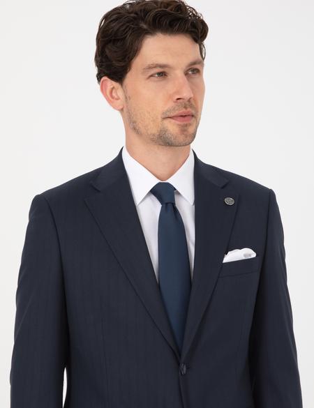 Lacivert Slim Fit Takım Elbise - 50311526047