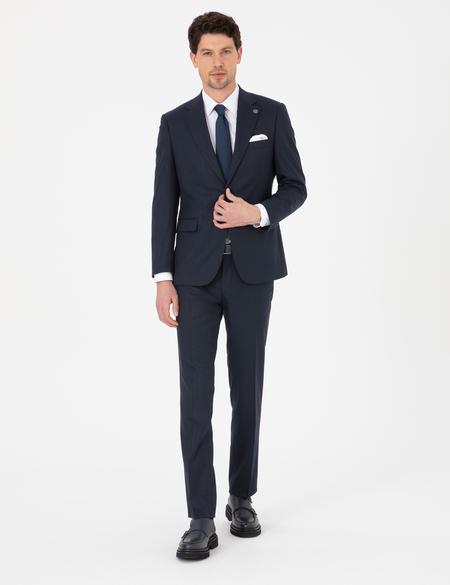 Lacivert Slim Fit Takım Elbise - 50311526047