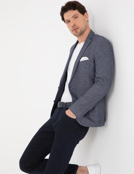 Lacivert Ex. Slim Fit Ceket - 50324253008