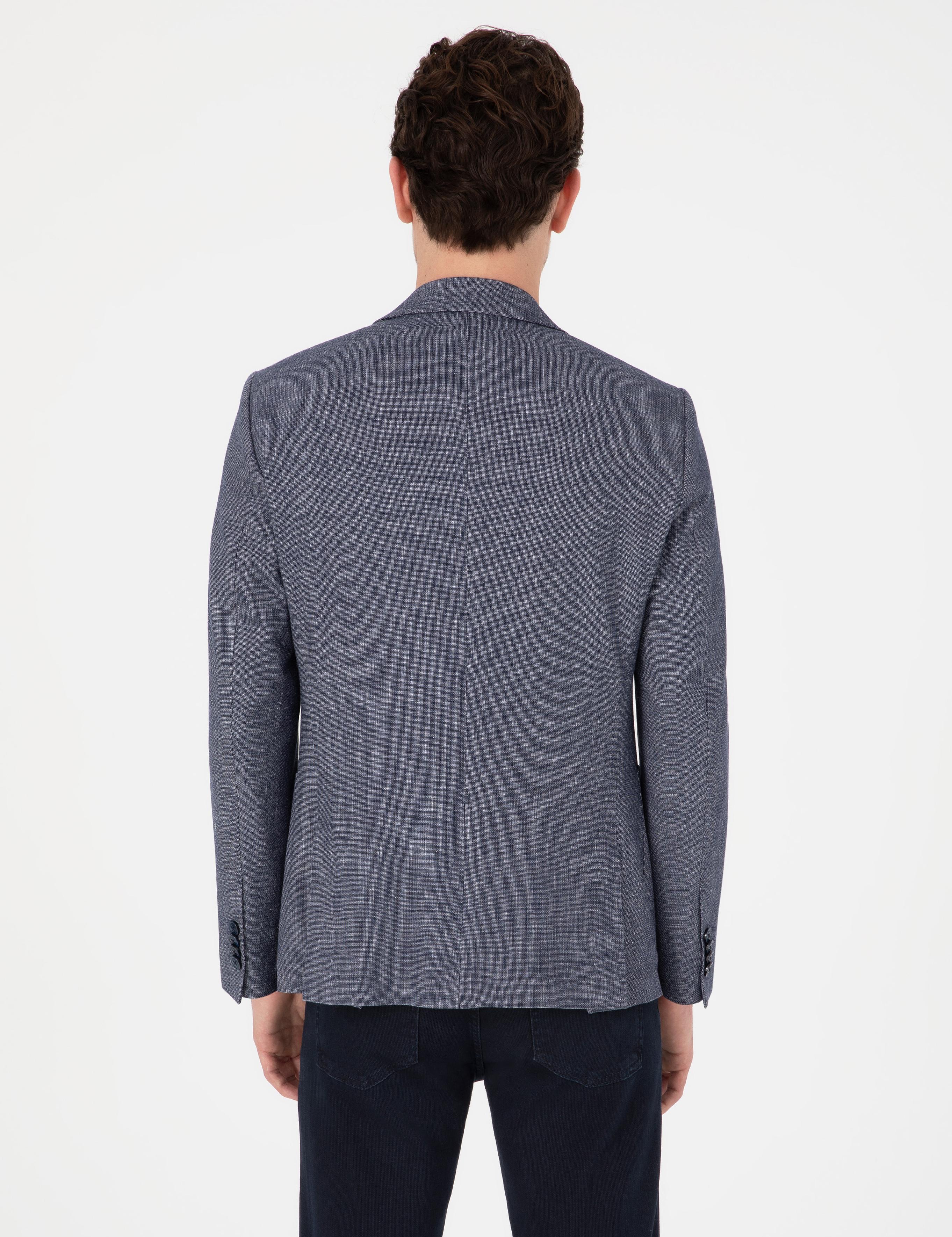 Lacivert Ex. Slim Fit Ceket