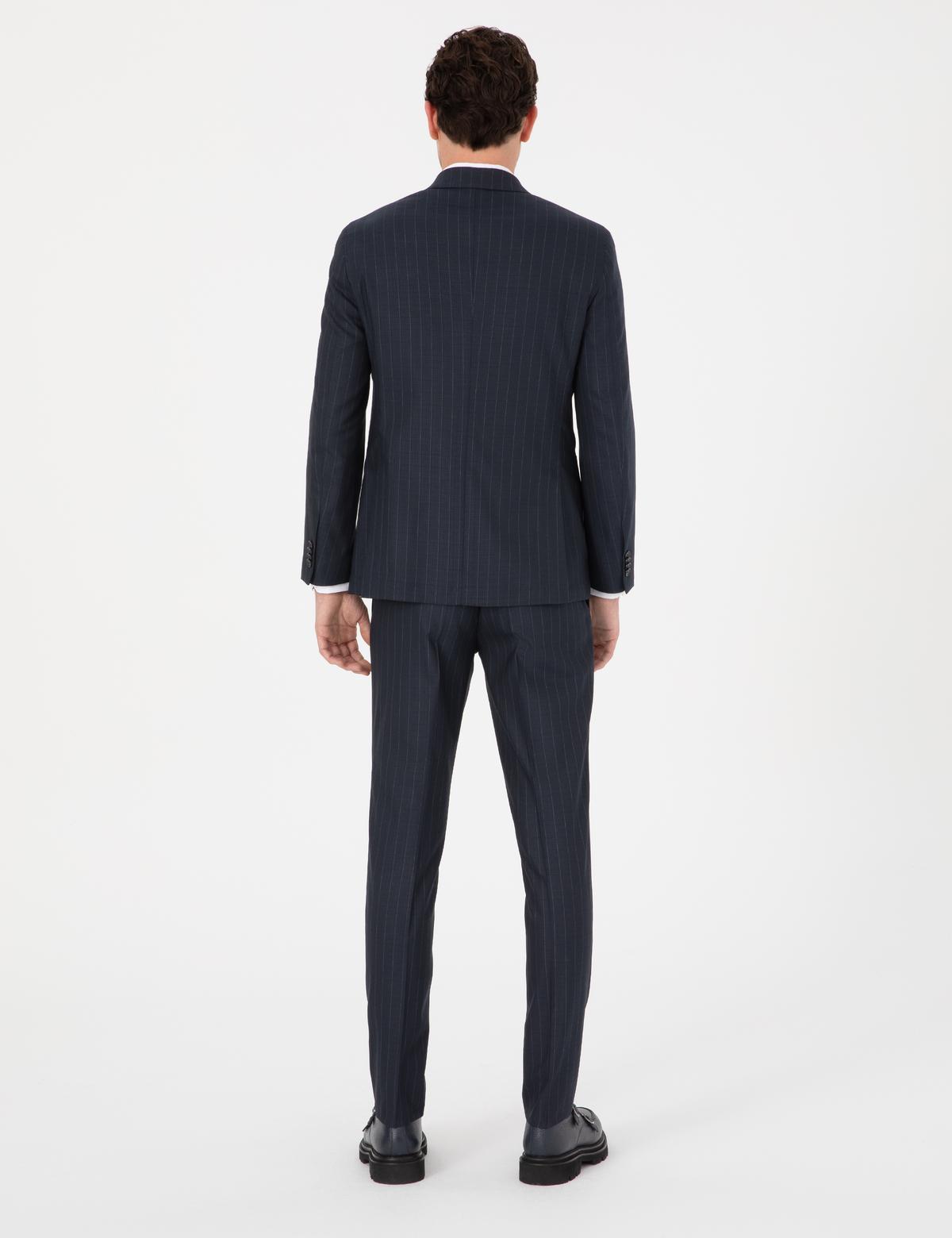 Lacivert Ex. Slim Fit Takım Elbise - 50319630020