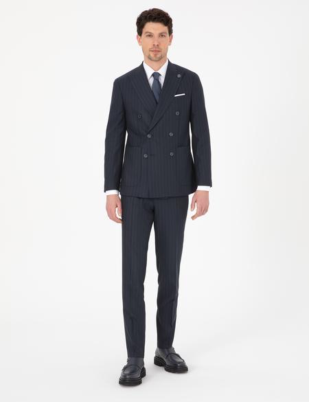 Lacivert Ex. Slim Fit Takım Elbise - 50319630020