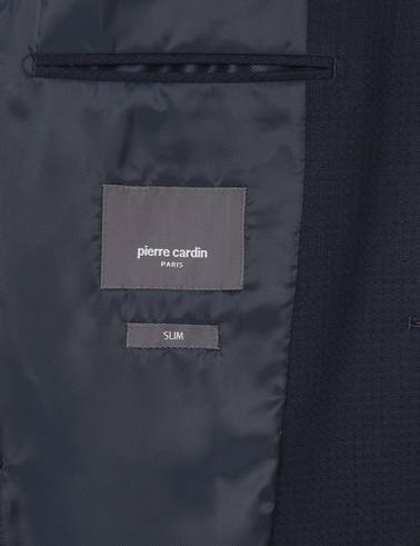 Lacivert Slim Fit Ceket