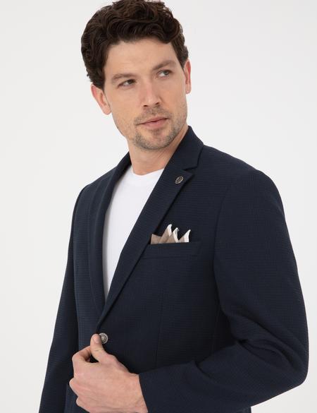 Lacivert Slim Fit Ceket - 50324266050