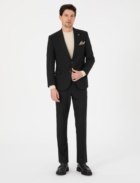 Siyah Slim Fit Takım Elbise - 50324264005