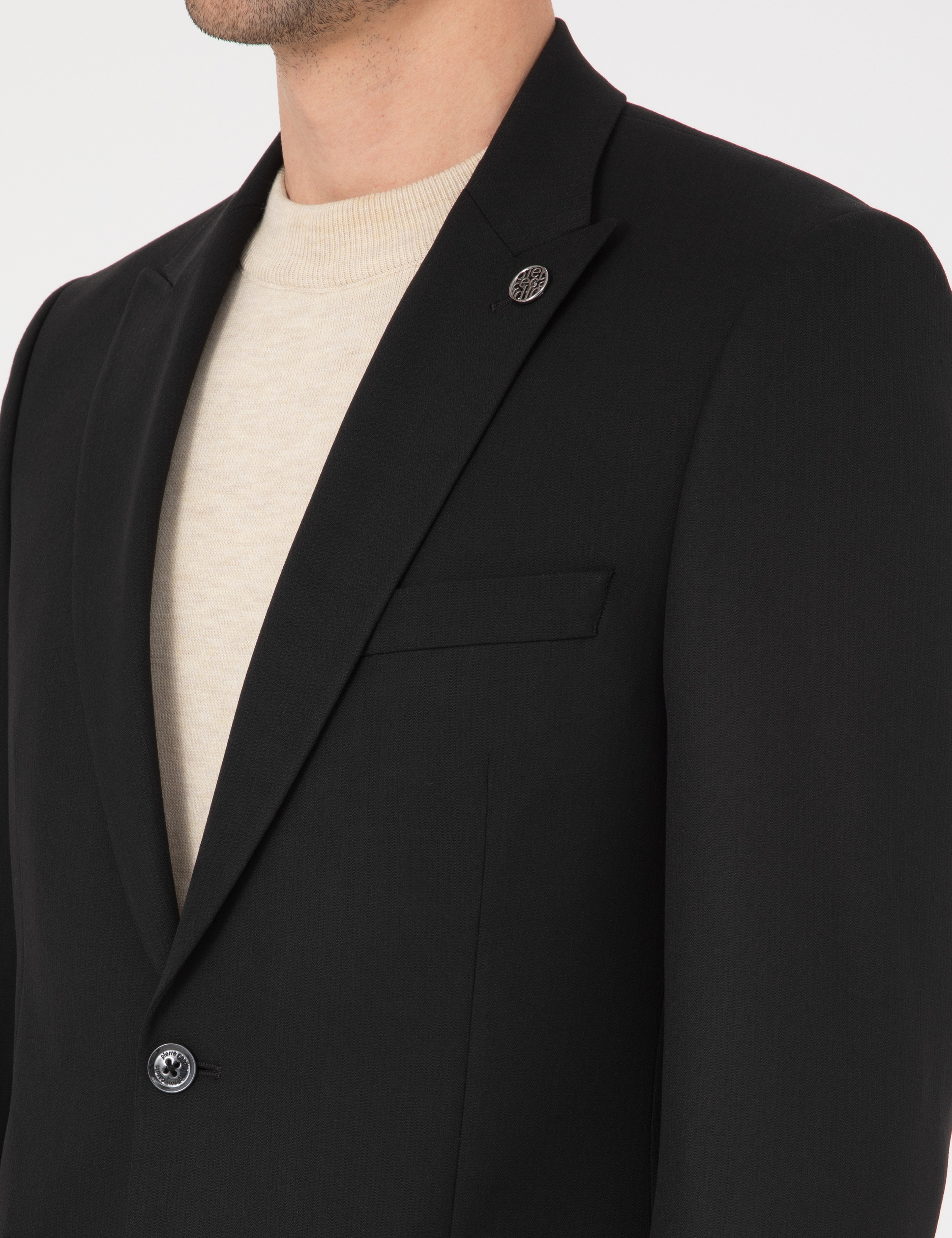 Siyah Slim Fit Takım Elbise - Image 7