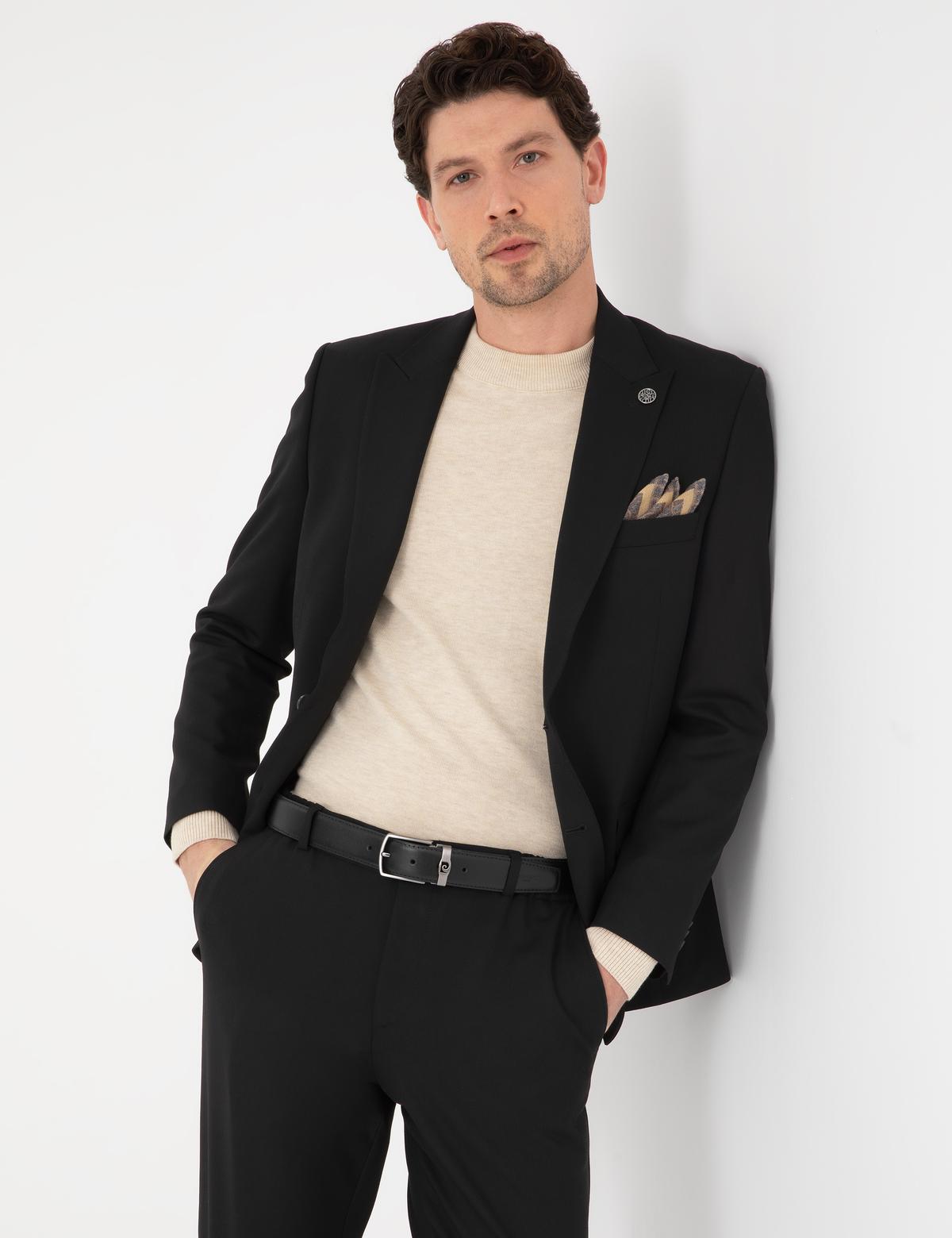 Siyah Slim Fit Takım Elbise - 50324264005