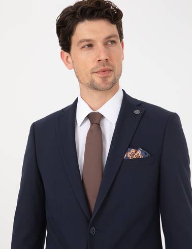 Lacivert Ex. Slim Fit Takım Elbise