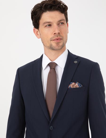 Lacivert Ex. Slim Fit Takım Elbise - 50324564056