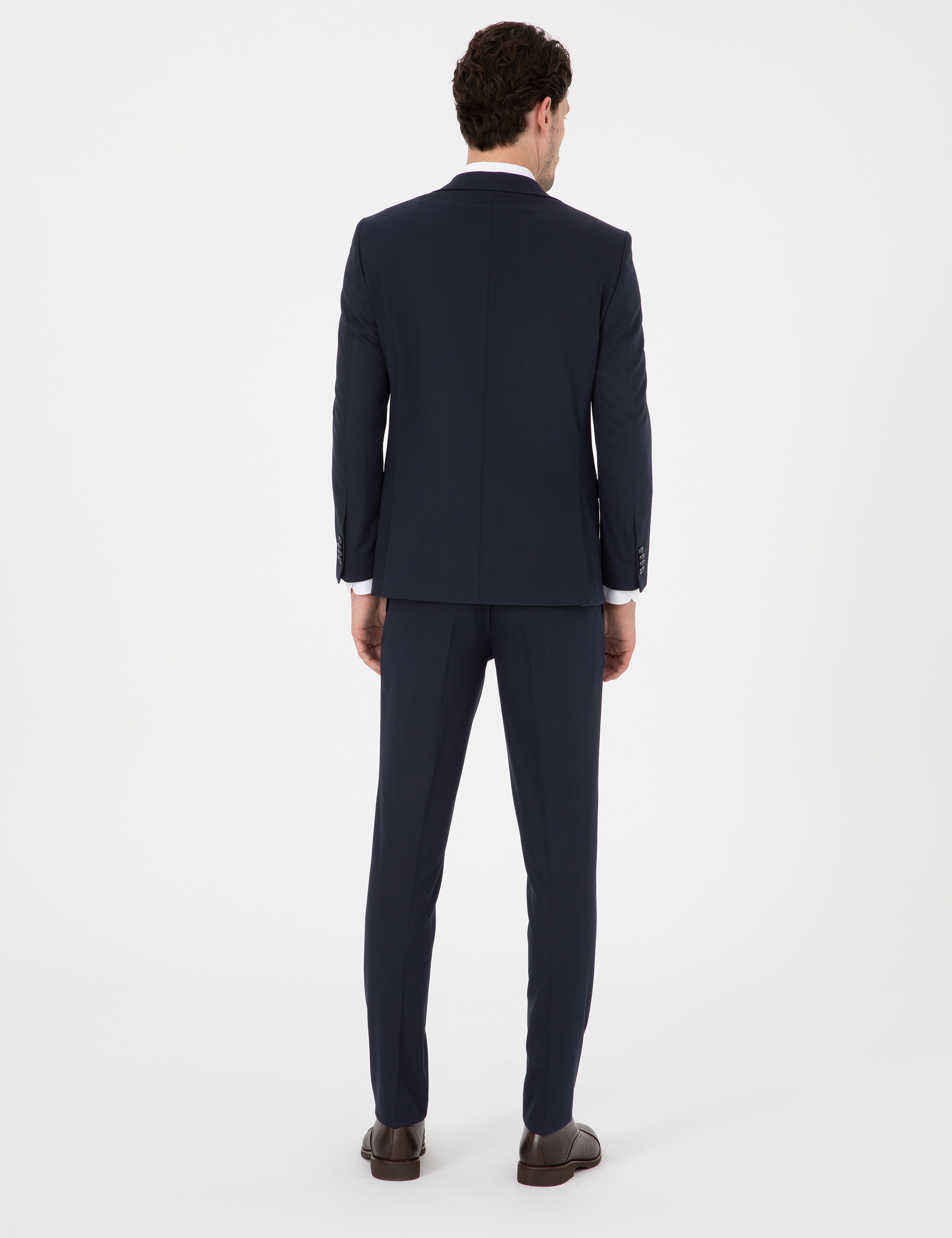 Lacivert Extra Slim Fit Takım Elbise - Image 5