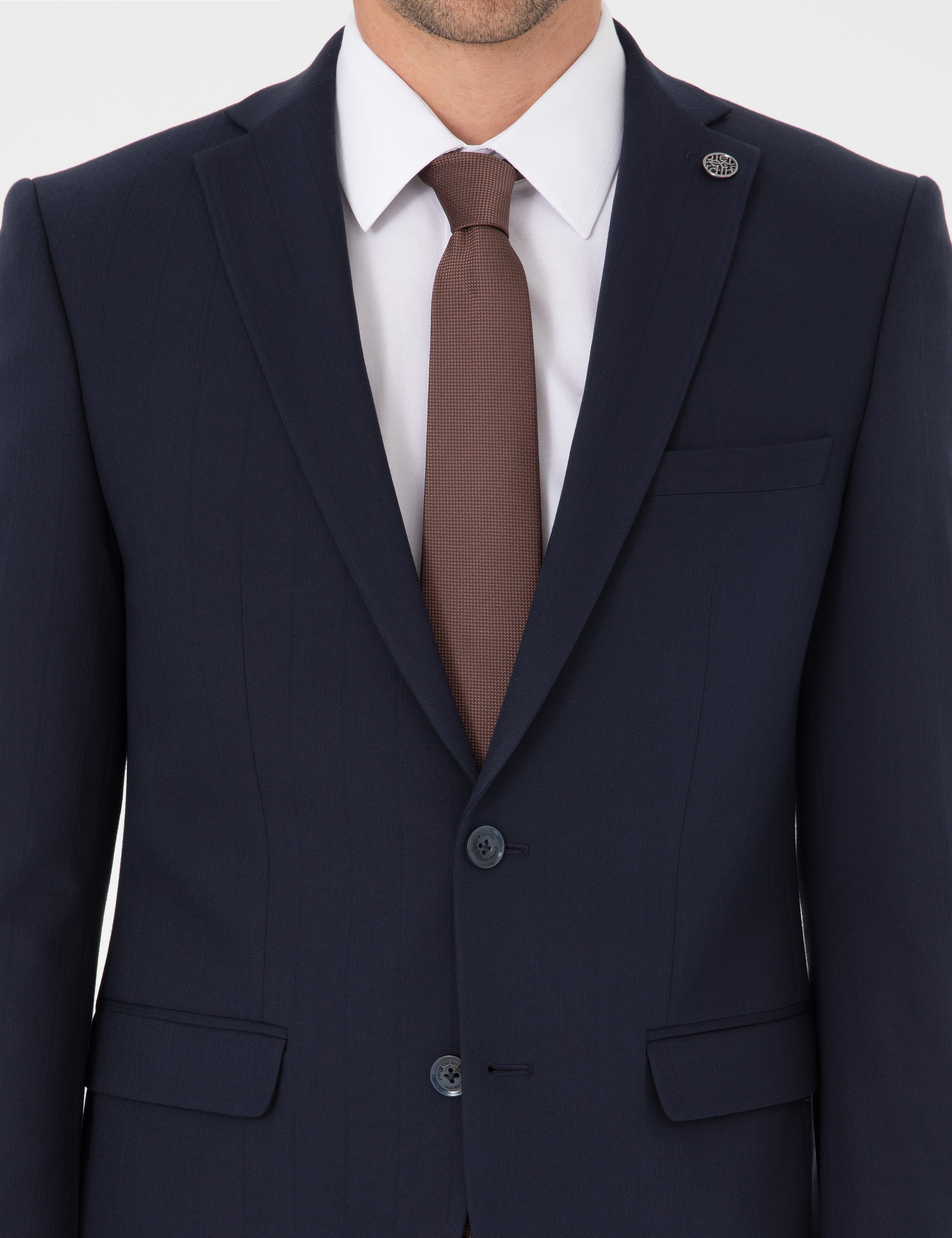 Lacivert Extra Slim Fit Takım Elbise - Image 6