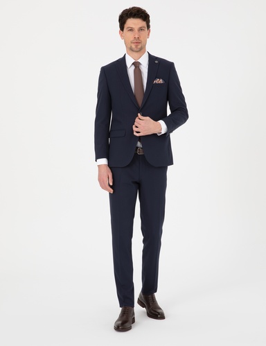 Lacivert Extra Slim Fit Takım Elbise