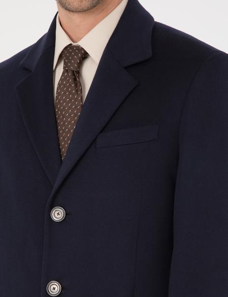 Lacivert Slim Fit Palto - 50318703003