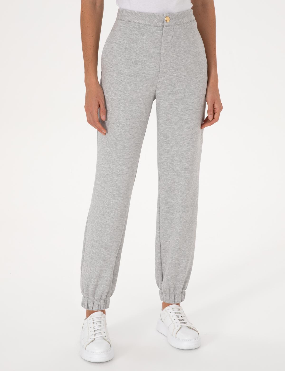 Gri Melanj Jogger Fit Eşofman Altı - 50309216005