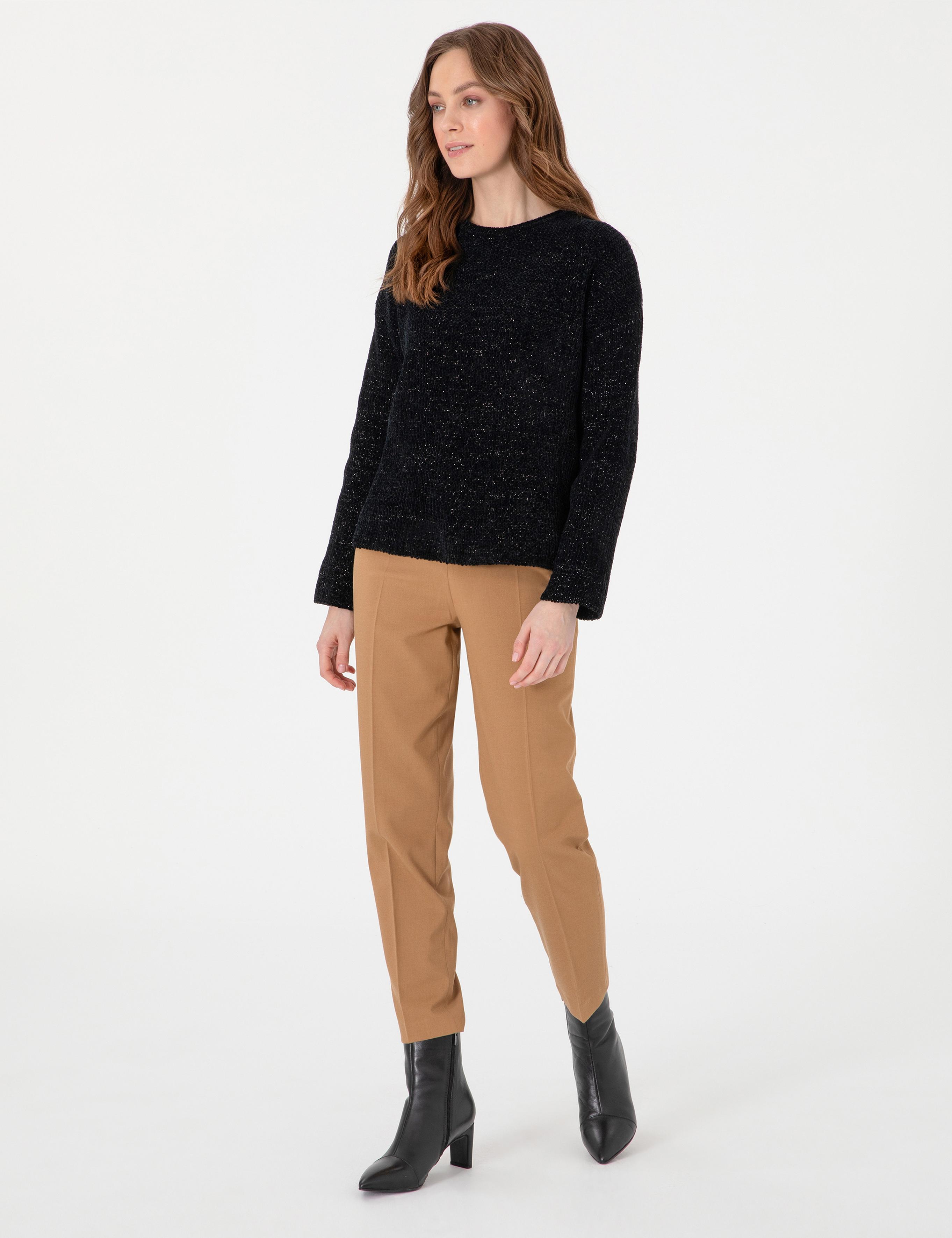 Siyah Oversize Kazak