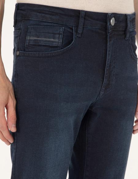 Koyu Lacivert Slim Fit Jean Pantolon - 50308996008