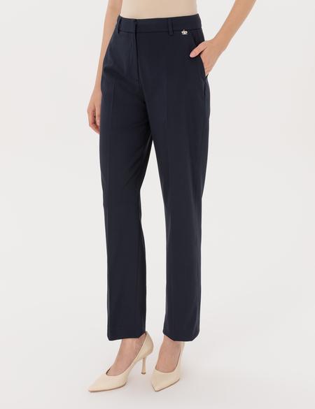 Lacivert Straight Fit Kumaş Pantolon - 50319434017