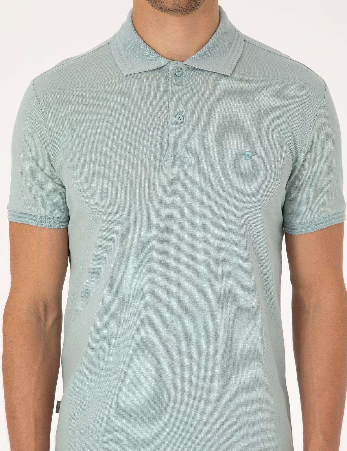 Mint Slim Fit Basic Tişört - 50325323213