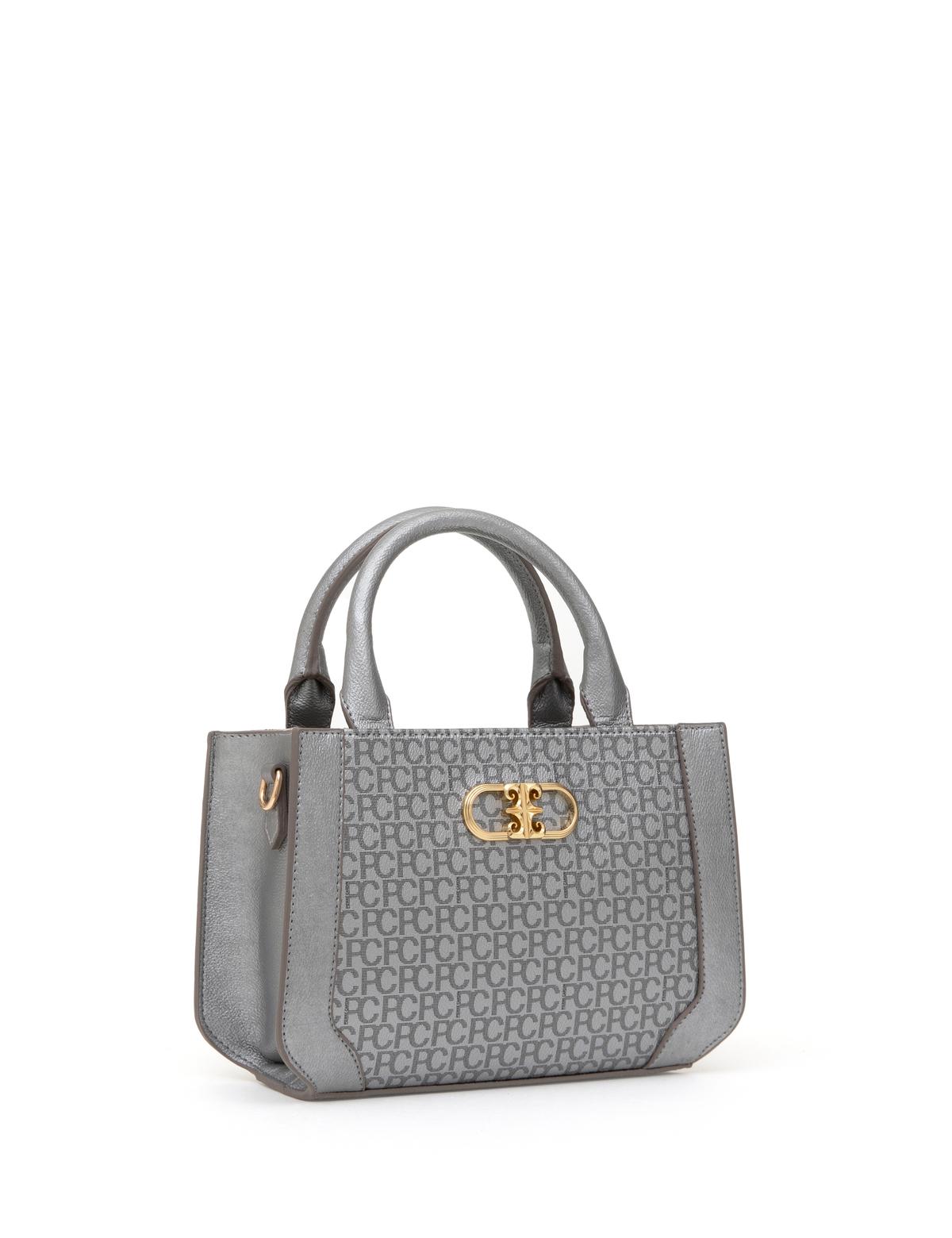 Gri Omuz Çantası - 50318436004